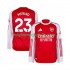Maglia Arsenal Merino 23 Uomo Casa Divisa 2025-2026 Manica Lunga