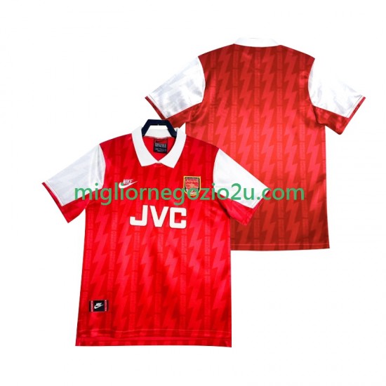 Maglia Arsenal 1993 Retro Uomo Casa Divisa 1994 Manica Corta