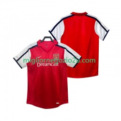 Maglia Arsenal 2001 Retro Uomo Casa Divisa 2002 Manica Corta