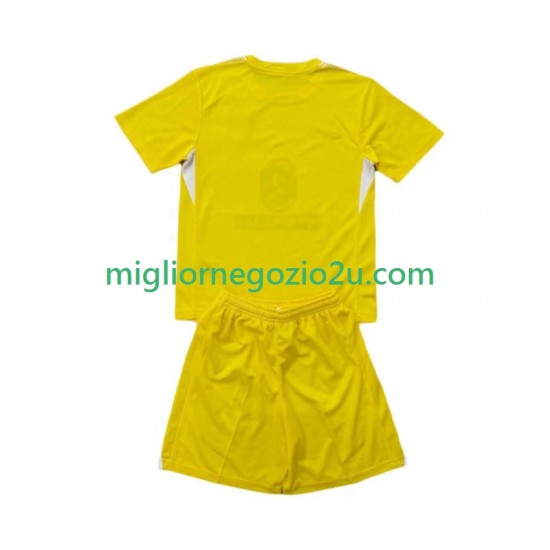 Maglia Atlético Madrid Portiere Bambino Casa Divisa 2025-2026 Manica Corta