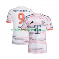 Maglia FC Bayern München Harry Kane 9 Uomo Trasferta Divisa 2025-2026 Manica Corta