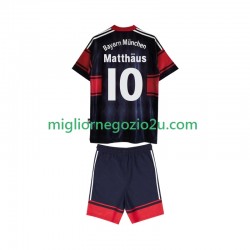 Maglia FC Bayern München Matthas 10 1997 Retro Bambino Casa Divisa 1999 Manica Corta
