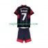 Maglia FC Bayern München Scholl 7 1997 Retro Bambino Casa Divisa 1999 Manica Corta