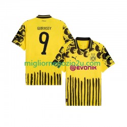 Maglia Borussia Dortmund Serhou Guirassy 9 FIFA CWC Uomo Casa Divisa 2025 Manica Corta