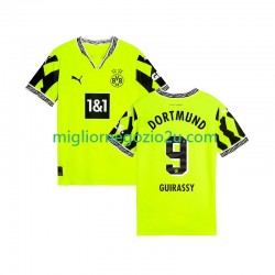 Maglia Borussia Dortmund Serhou Guirassy 9 Special Uomo Casa Divisa 2024-2025 Manica Corta
