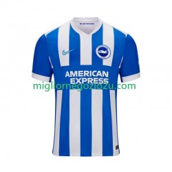 Maglia Brighton & Hove Albion Uomo Casa Divisa 2025-2026 Manica Corta