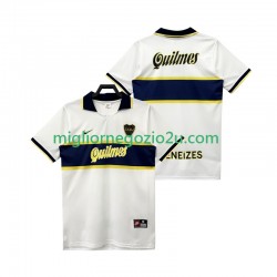 Maglia CA Boca Juniors 1997 Retro Uomo Trasferta Divisa 1998 Manica Corta