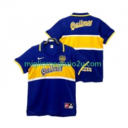 Maglia CA Boca Juniors 1997 Retro Uomo Casa Divisa 1998 Manica Corta