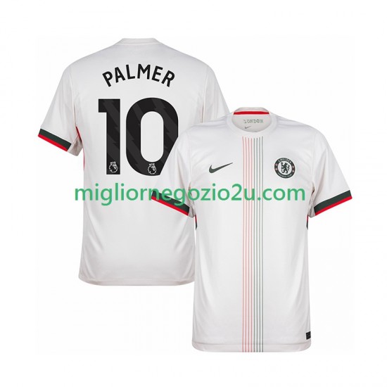 Maglia Chelsea Cole Palmer 10 Uomo Trasferta Divisa 2025-2026 Manica Corta