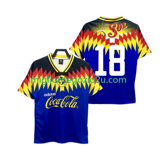 Maglia Club América 18 1995 Retro Uomo Trasferta Divisa Manica Corta