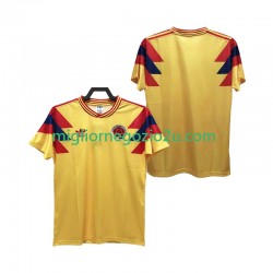 Maglia Colombia 1990 Retro Uomo Casa Divisa Manica Corta