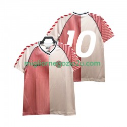 Maglia Danimarca 1986 Retro Uomo Casa Divisa Manica Corta