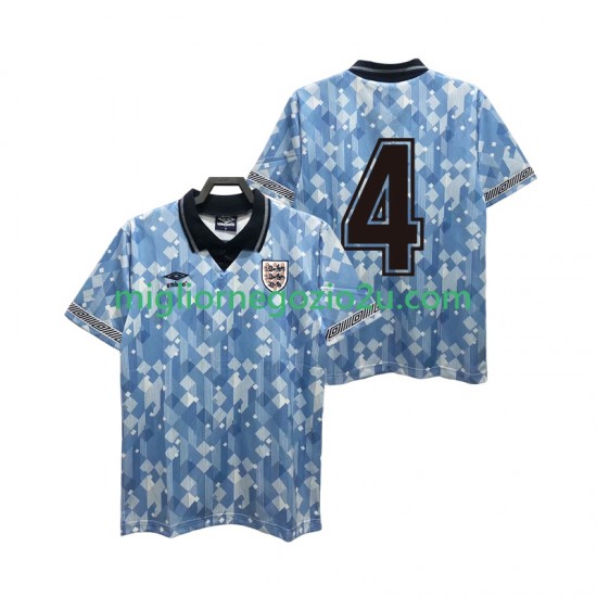 Maglia Inghilterra 4 1990 Retro Uomo Terza Divisa Manica Corta