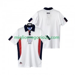 Maglia Inghilterra Retro Uomo Casa Divisa 1998 Manica Corta