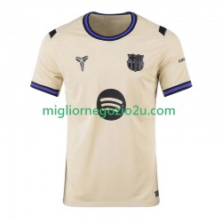 Maglia FC Barcelona Uomo Trasferta Divisa 2025-2026 Manica Corta