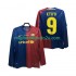 Maglia FC Barcelona ETO O 9 Champions League 2009 Retro Uomo Casa Divisa 2008 Manica Lunga