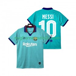 Maglia FC Barcelona Lionel Messi 10 2019 2020 Retro Uomo Terza Divisa Manica Corta