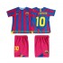 Maglia FC Barcelona RONALDINHO 10 Champions League 2005 Retro Bambino Casa Divisa 2006 Manica Corta