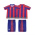 Maglia FC Barcelona 1996 1997 Retro Bambino Casa Divisa Manica Corta