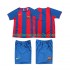 Maglia FC Barcelona 2005 Retro Bambino Casa Divisa 2004 Manica Corta