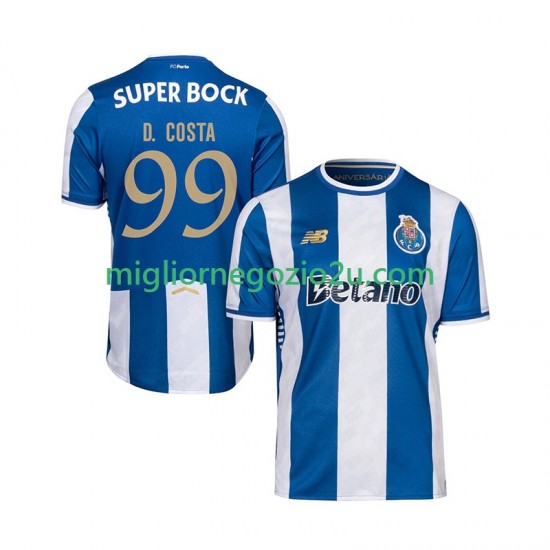 Maglia FC Porto Diogo Costa 99 Uomo Casa Divisa 2025-2026 Manica Corta