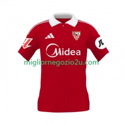 Maglia Sevilla FC Uomo Trasferta Divisa 2025-2026 Manica Corta