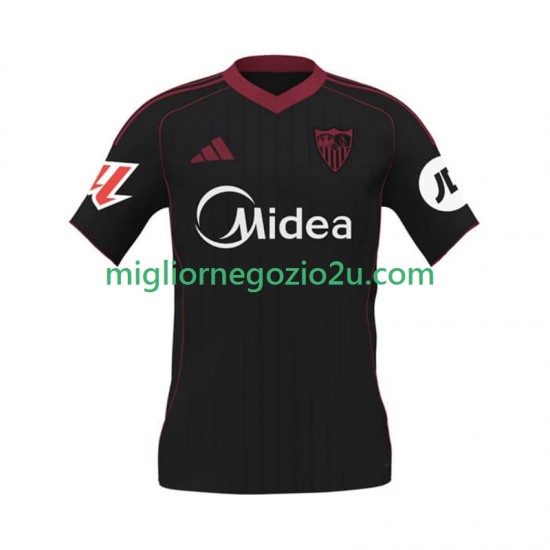 Maglia Sevilla FC Uomo Terza Divisa 2025-2026 Manica Corta