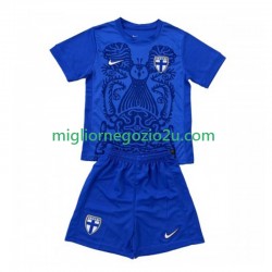 Maglia Finlandia Bambino Trasferta Divisa 2025 Manica Corta