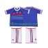 Maglia Francia Retro Bambino Casa Divisa 1998 Manica Corta