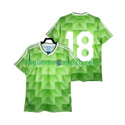 Maglia Germania 18 1990 Retro Uomo Trasferta Divisa Manica Corta