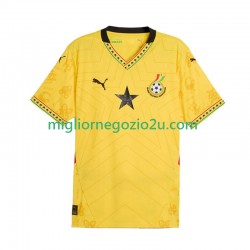 Maglia Ghana Uomo Trasferta Divisa 2025 Manica Corta