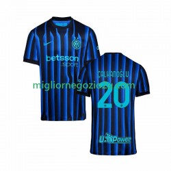 Maglia Inter Milan Hakan Calhanoglu 20 Uomo Casa Divisa 2025-2026 Manica Corta