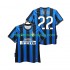 Maglia Inter Milan MILITO 22 2009 Retro Uomo Casa Divisa 2010 Manica Corta