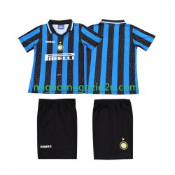 Maglia Inter Milan 1997 Retro Bambino Casa Divisa 1998 Manica Corta
