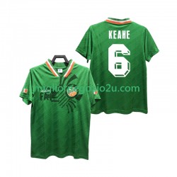 Maglia Irlanda KEAHE 6 Retro Uomo Casa Divisa 1994 Manica Corta