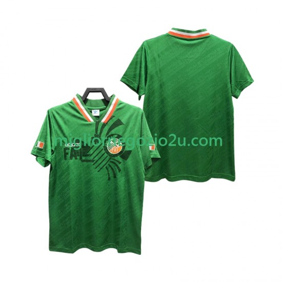 Maglia Irlanda Retro Uomo Casa Divisa 1994 Manica Corta