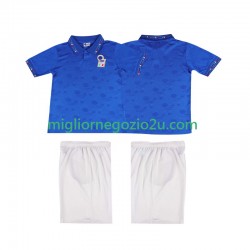 Maglia Italia Retro Bambino Casa Divisa 1994 Manica Corta
