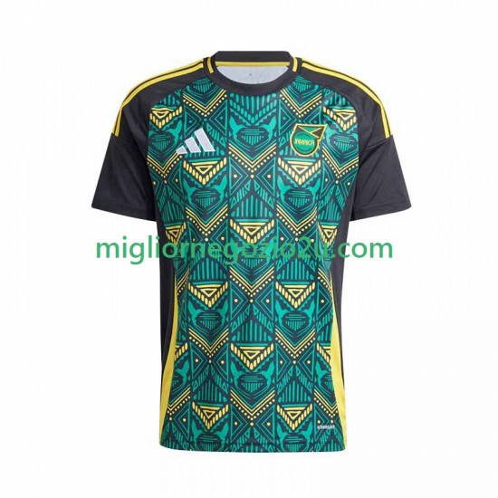 Maglia Giamaica Uomo Trasferta Divisa 2024-2025 Manica Corta