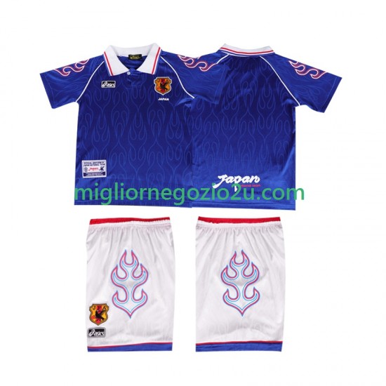 Maglia Giappone Retro Bambino Casa Divisa 1998 Manica Corta