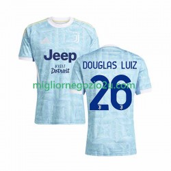 Maglia Juventus Douglas Luiz 26 Uomo Trasferta Divisa 2025-2026 Manica Corta