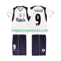 Maglia Liverpool FOWLER 9 LWP 2001 Retro Uomo Trasferta Divisa 2002 Manica Corta