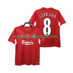 Maglia Liverpool GERRARD 8 2005 Retro Uomo Casa Divisa 2004 Manica Corta