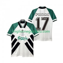 Maglia Liverpool MCMANAMAN 17 1993 1995 Retro Uomo Trasferta Divisa Manica Corta