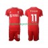 Maglia Liverpool Mohamed Salah 11 Bambino Casa Divisa 2025-2026 Manica Corta