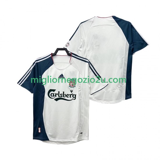Maglia Liverpool Retro Uomo Trasferta Divisa 2008 2006 Manica Corta