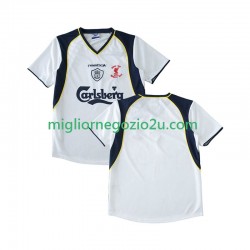 Maglia Liverpool LWP 2001 Retro Uomo Trasferta Divisa 2002 Manica Corta
