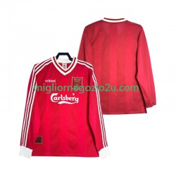 Maglia Liverpool 1995 1996 Retro Uomo Casa Divisa Manica Lunga