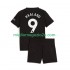 Maglia Manchester City Erling Haaland 9 Bambino Trasferta Divisa 2025-2026 Manica Corta
