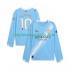 Maglia Manchester City Jack Grealish 10 Uomo Casa Divisa 2025-2026 Manica Lunga