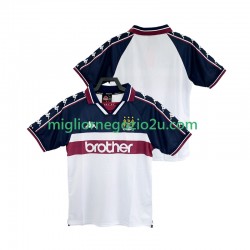 Maglia Manchester City 1997 Retro Uomo Trasferta Divisa 1998 Manica Corta